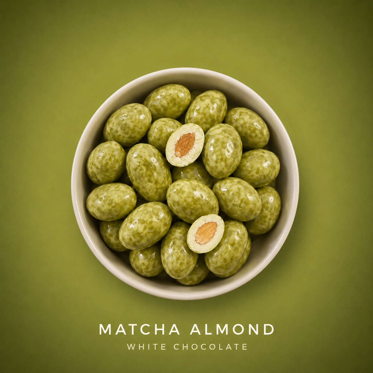 Matcha Almond White Chocolate